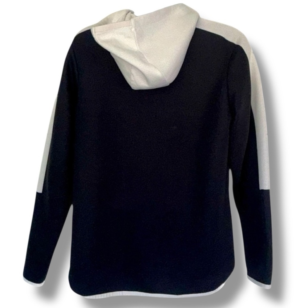 Under Armour Pursuit Zip Hoodie Black/White Size - Large (Loose Fit) - Picture 7 of 13